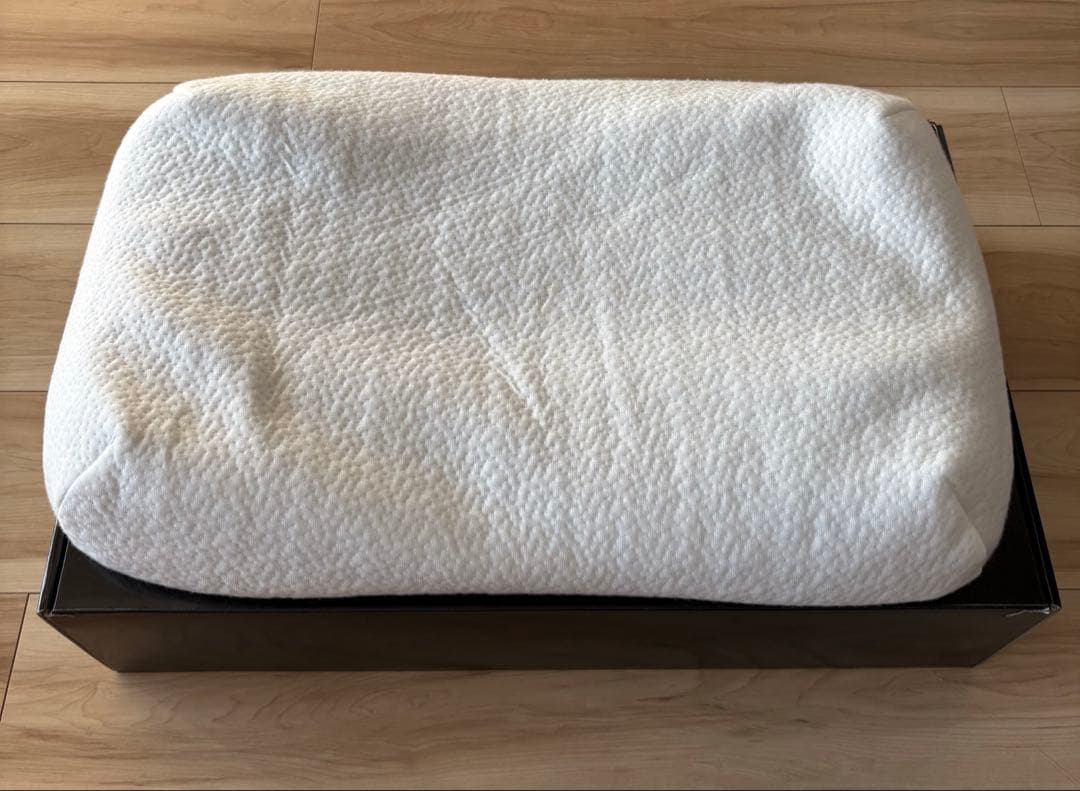 美品★ヒツジのいらない枕（調律）枕カバー付き　ジェル 横向き 仰向け いびき