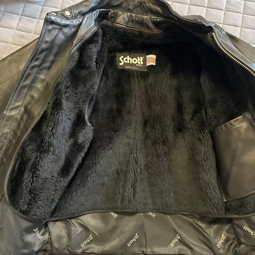 ショット　シングルライダース641　サイズ36 レザージャケット