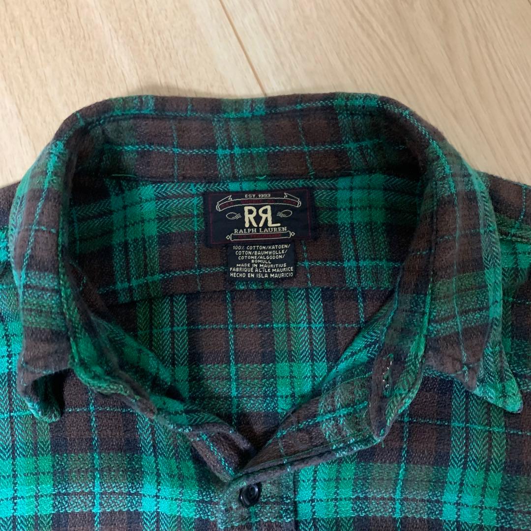 【値下げ！】90s RRL Ralph Lauren ネルシャツ【超レア】