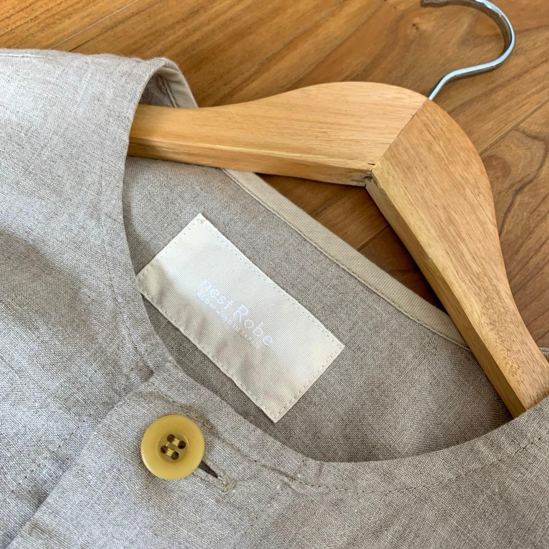 値下げネストローブ　リネンシャツジャケット