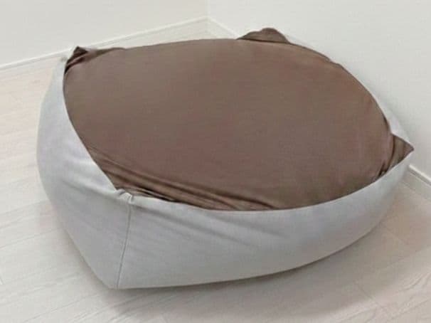 【美品】無印良品 体にフィットするソファ 本体 カバー付き ブラウン ベージュ