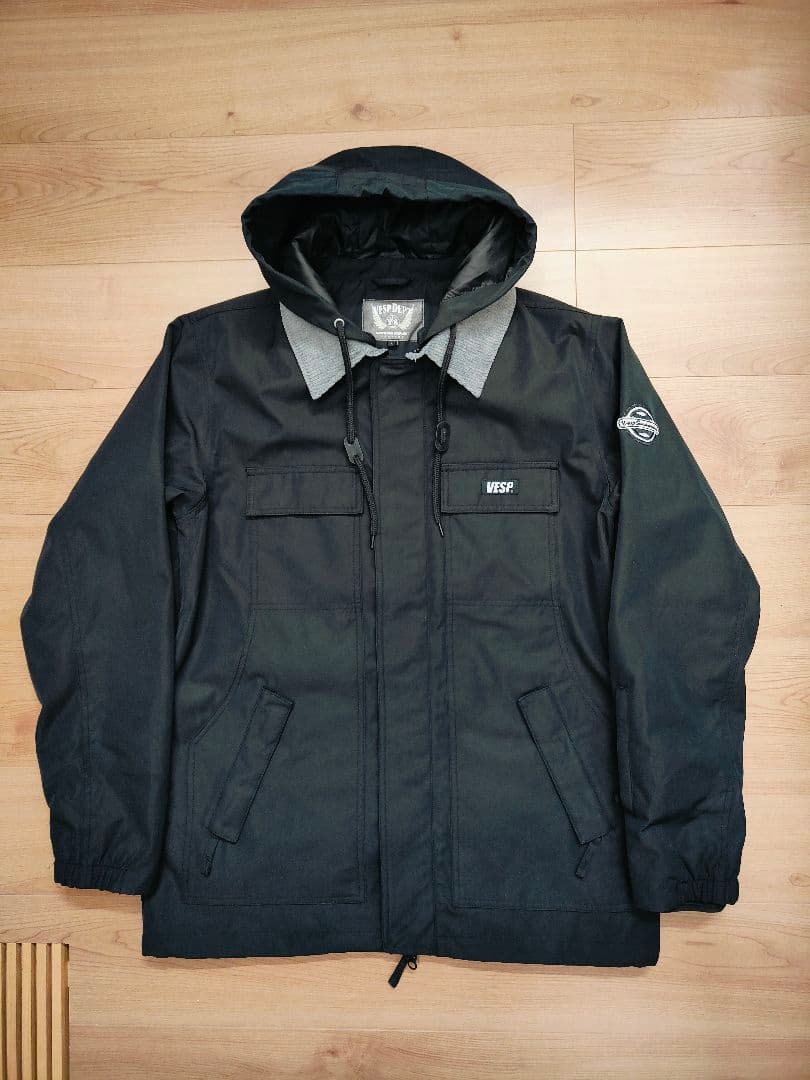 VESP べスプ スノーボード スノボ ウェア ジャケット メンズ L ブラック