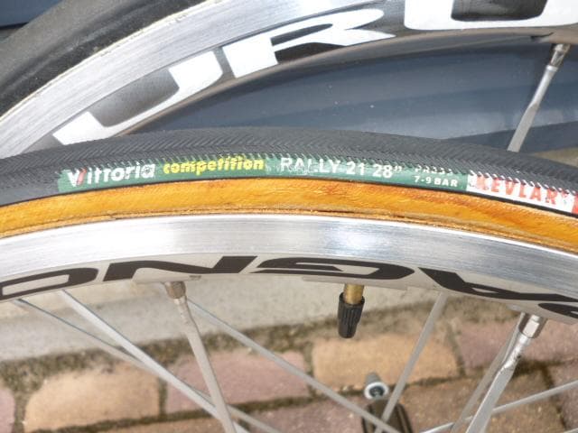 【中古品】カンパニョーロ　ユーラス　チューブラー　シマノ10S