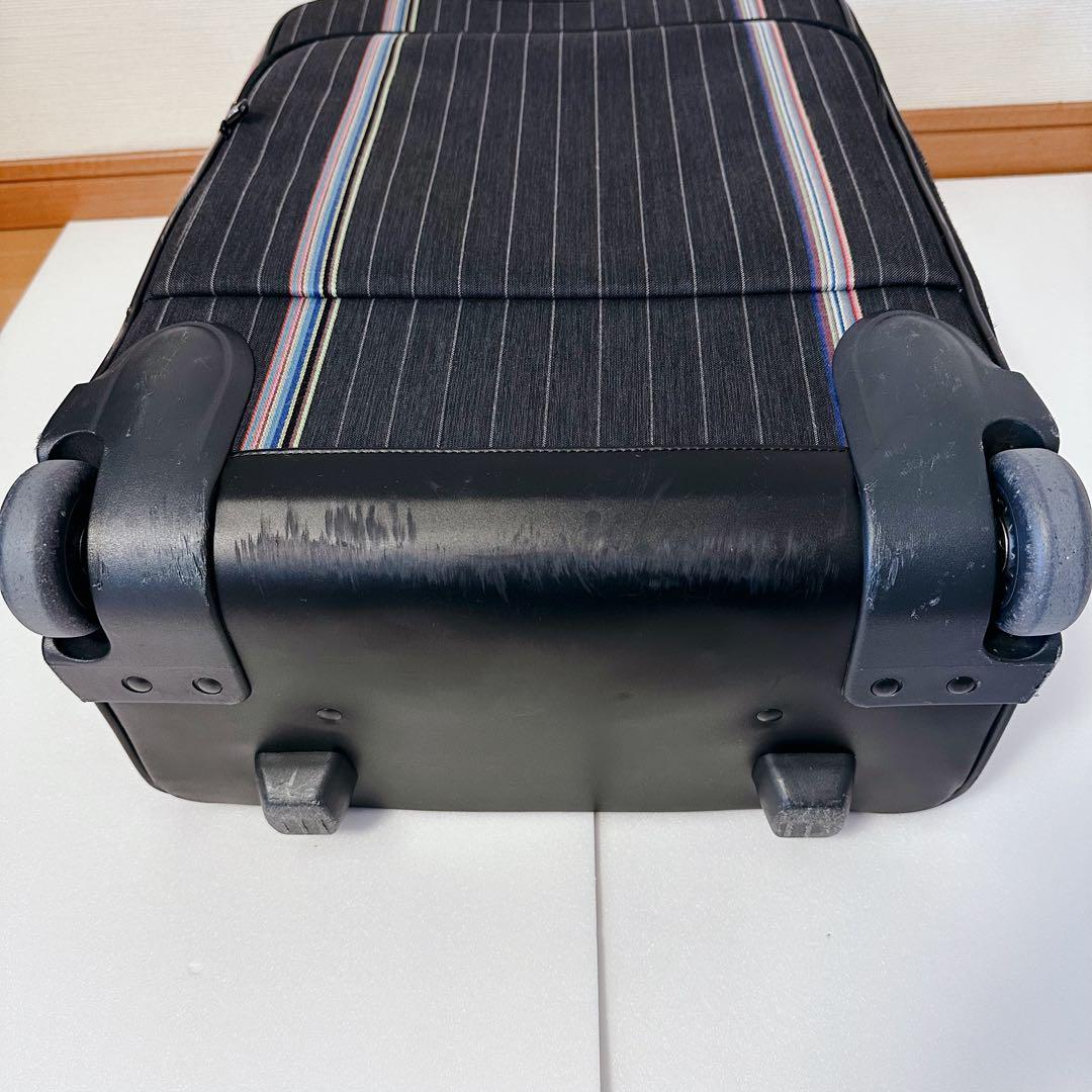 【美品】ポールスミス　マルチストライプデザイン キャリーケース　機内持ち込み