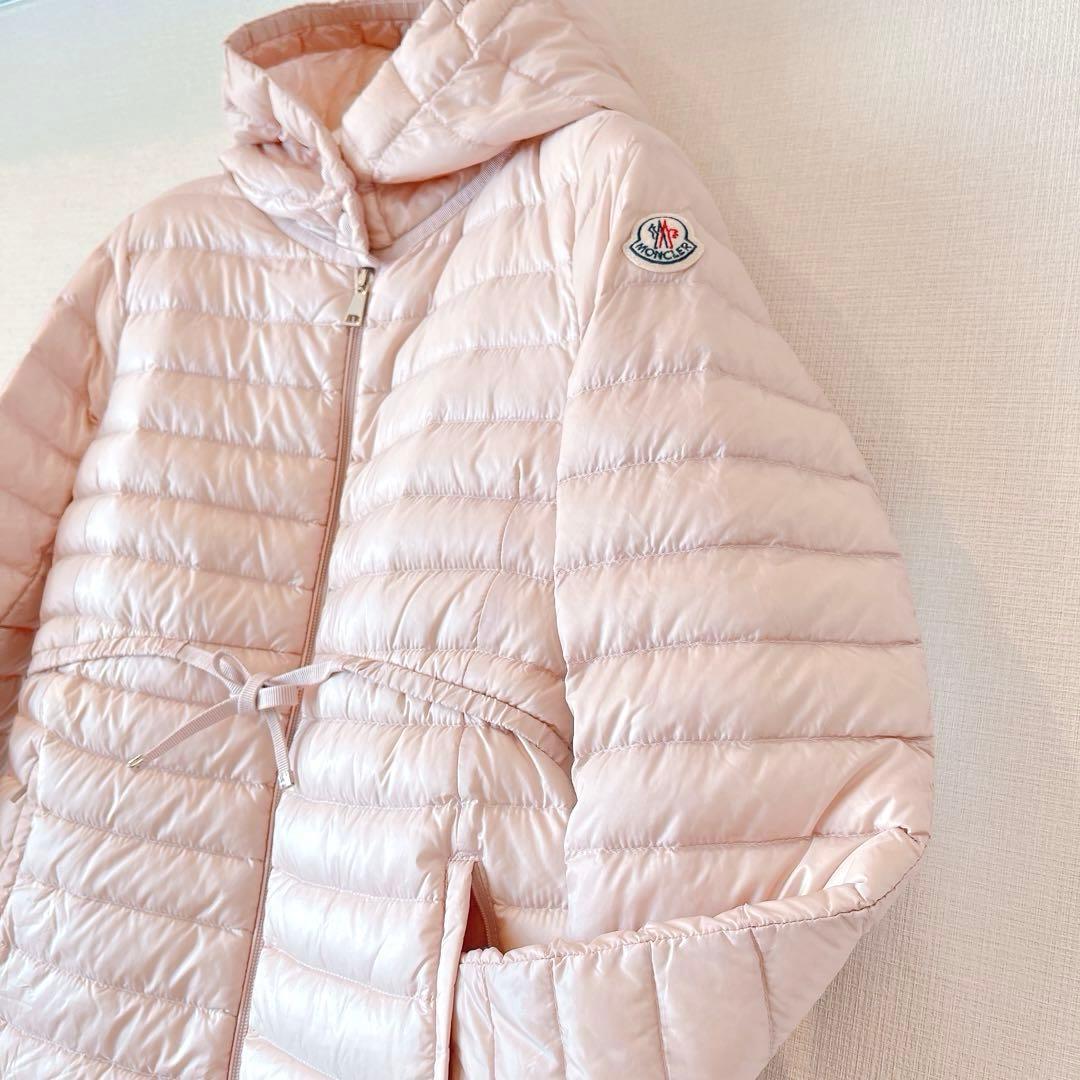 MONCLER【美品】ライトダウン♦︎barbel♦︎サイズ1♦︎ピンク♦︎レディース
