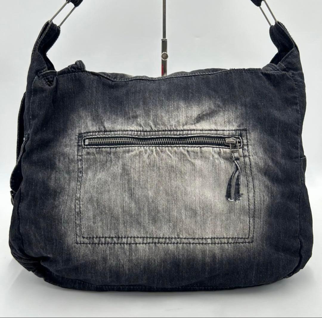 【美品】Jaded London ショルダーバッグ デニム メッセンジャーバッグ