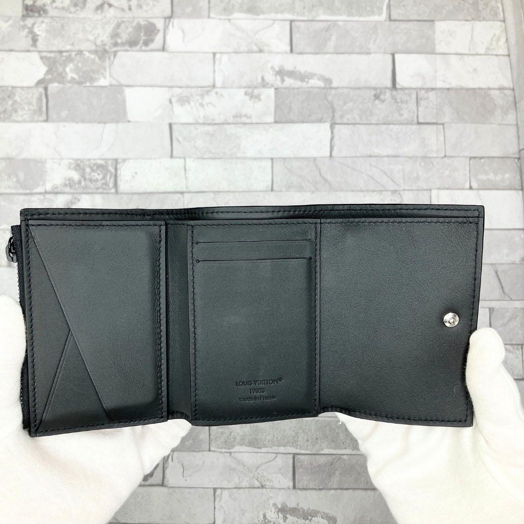 ルイヴィトン メンズ ヴィクター ウォレット 三つ折り財布 モノグラム シャドウ