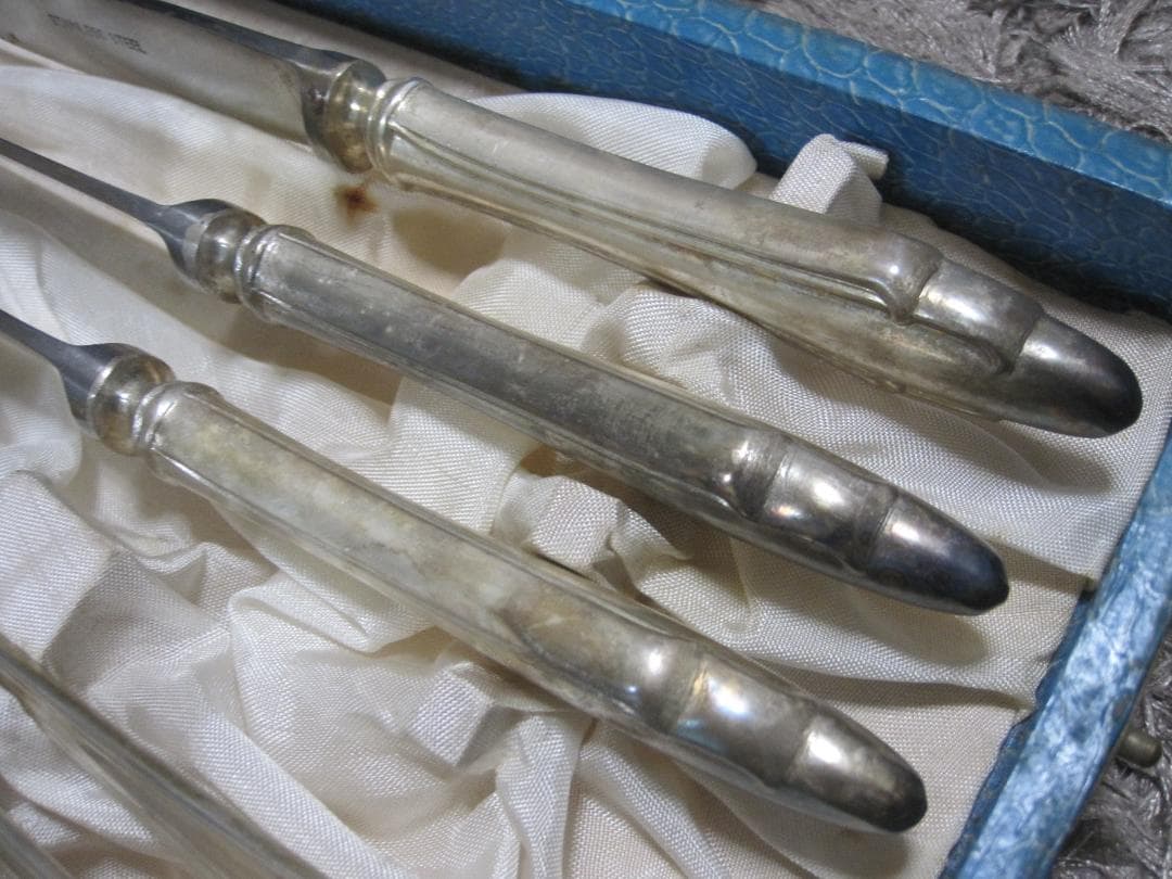 銀メッキ? カトラリー N.S. 24点まとめて ステンレス レトロ