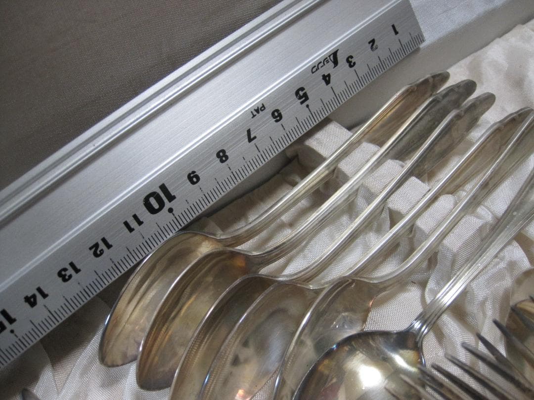 銀メッキ? カトラリー N.S. 24点まとめて ステンレス レトロ