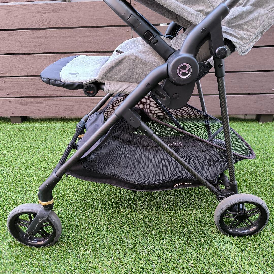 送料無料 Cybex Melio メリオ グレー ベビーカー AB型　対面