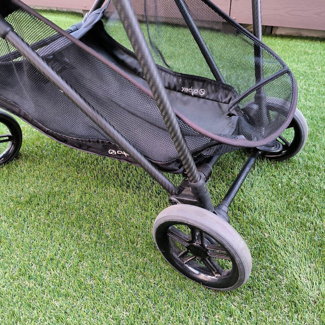 送料無料 Cybex Melio メリオ グレー ベビーカー AB型　対面