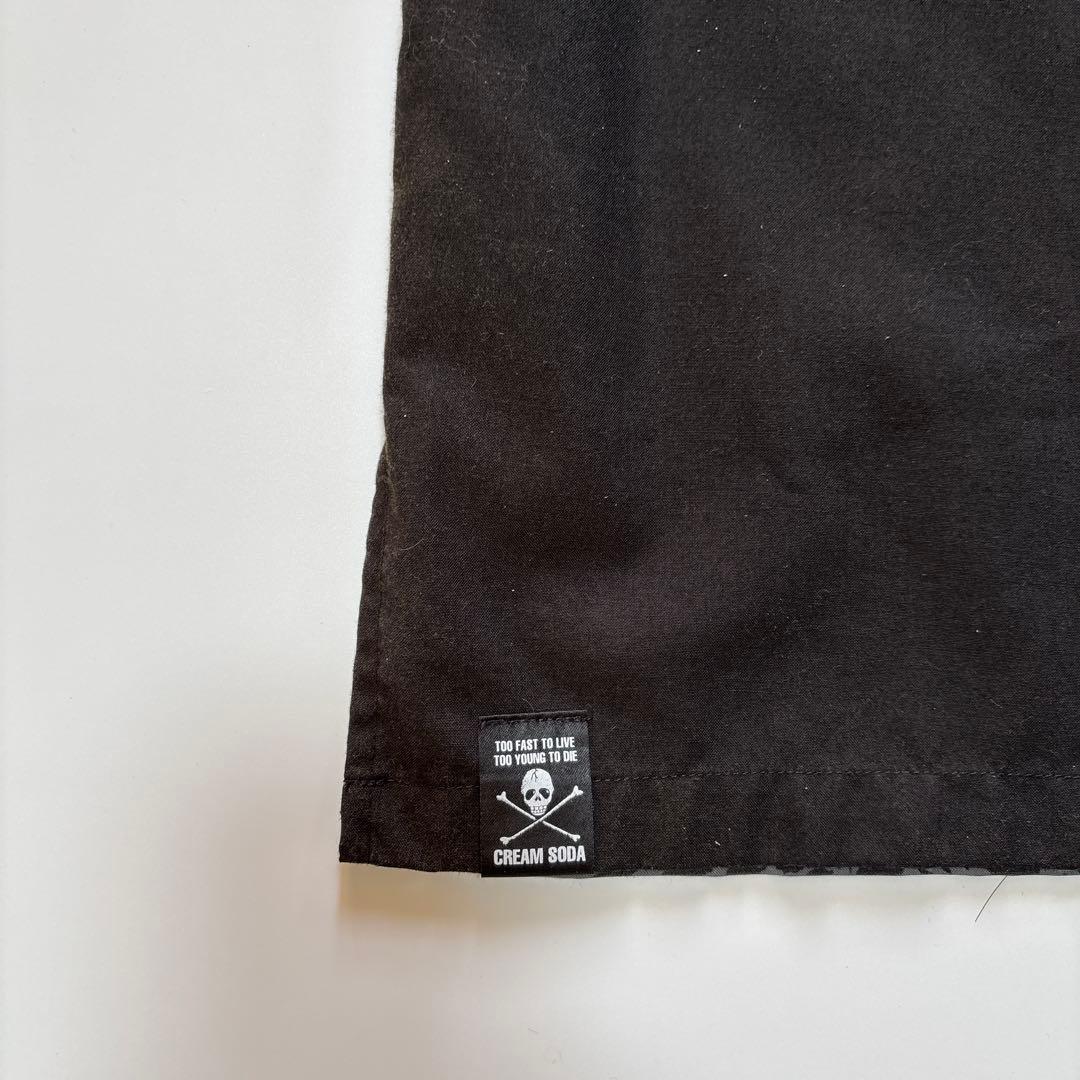 希少！　クリームソーダ　ピンクドラゴン　ブラックキャツ　シャツ　パンツ