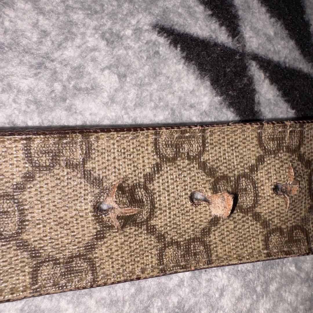 syuusei1024 GUCCIベルト GGスプリームインターロッキング