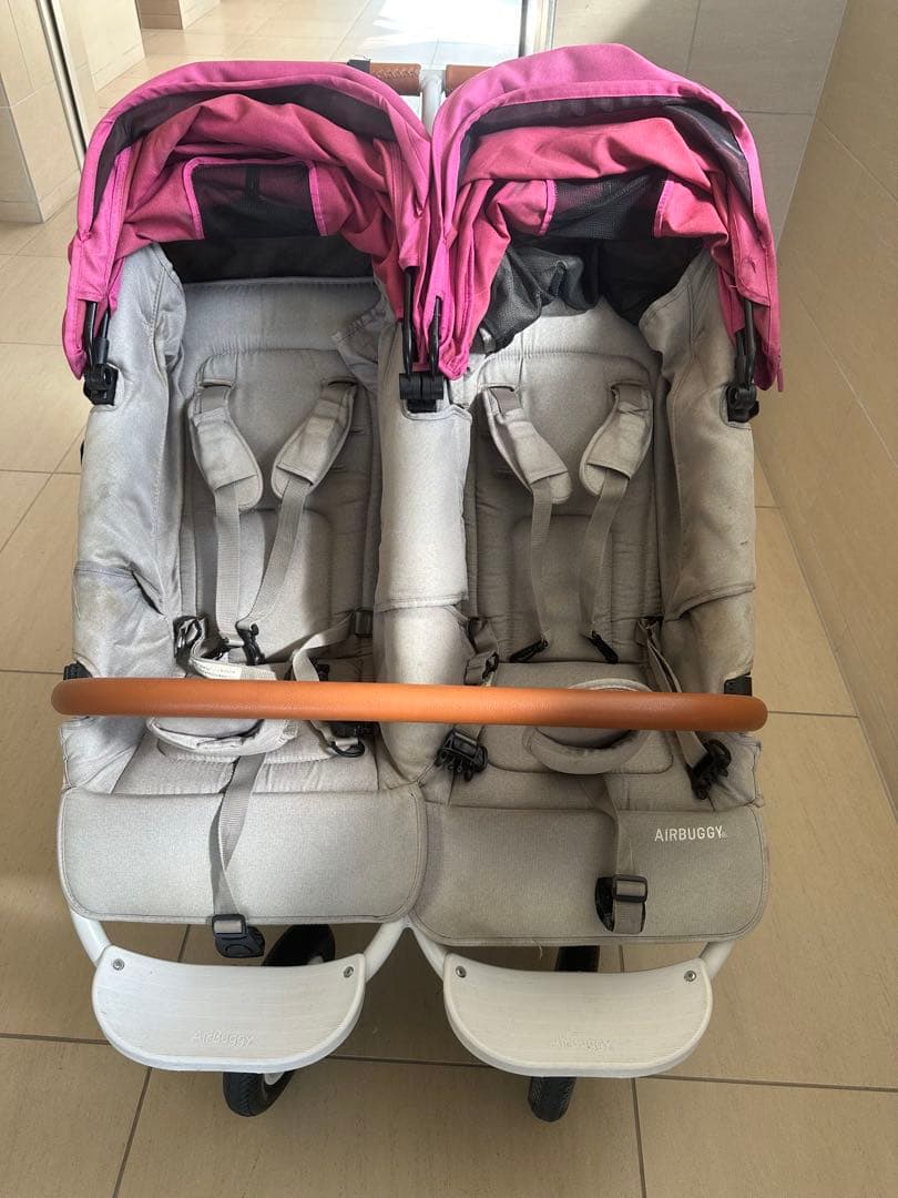 【alpha40】エアバキーココダブル 双子ベビーカー
