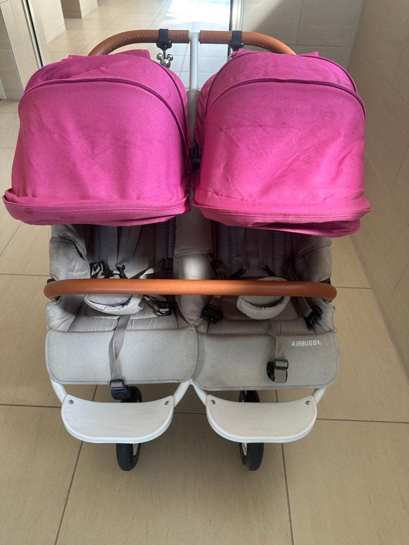 【alpha40】エアバキーココダブル 双子ベビーカー