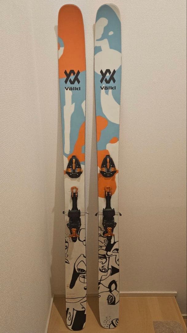 volkl revolt121 184cm MARKER　KINGPIN 10