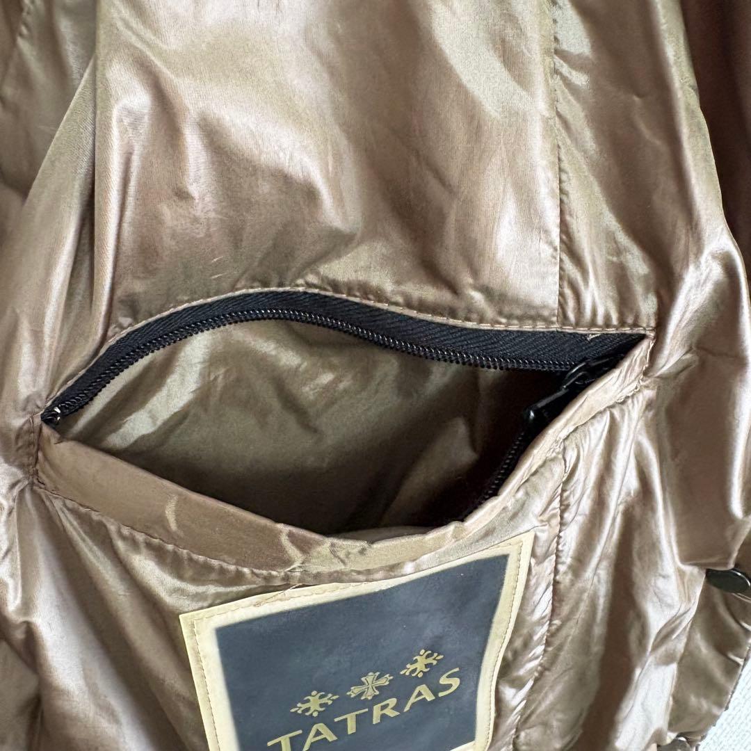 お*む様 高級　TATRAS タトラス ダウン レディース ベージュ 軽量