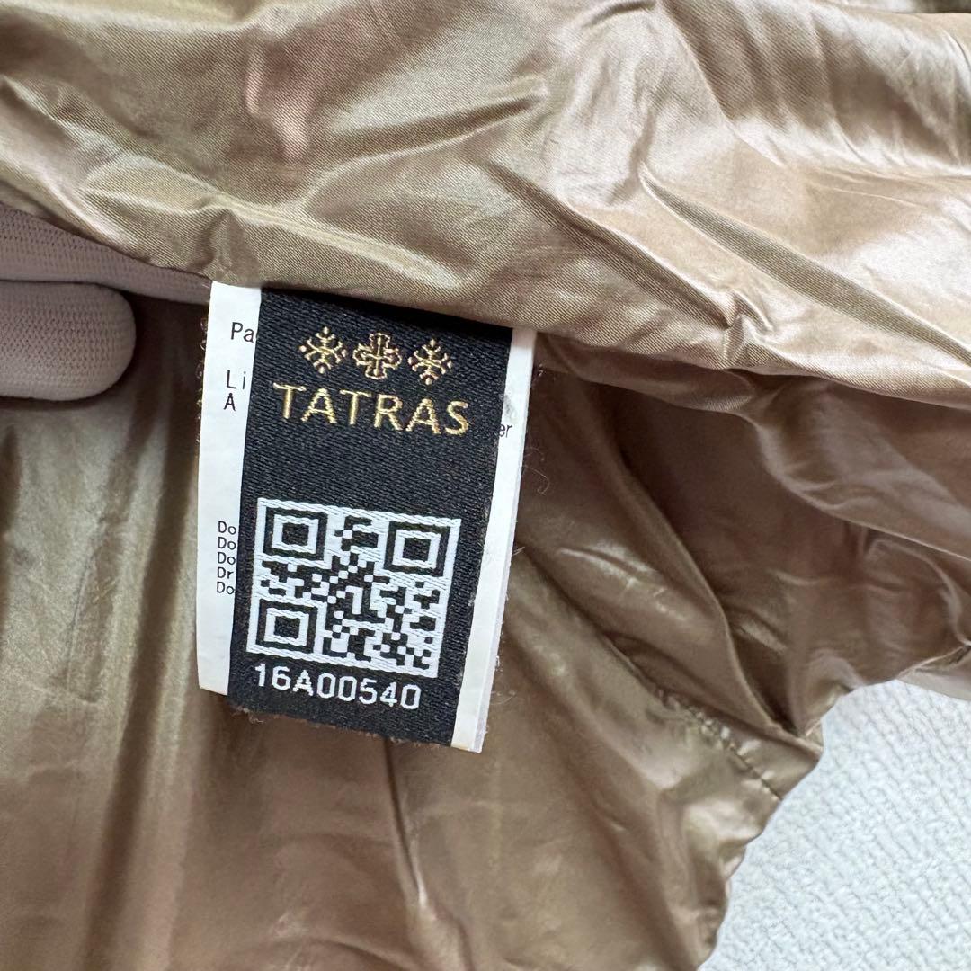 お*む様 高級　TATRAS タトラス ダウン レディース ベージュ 軽量
