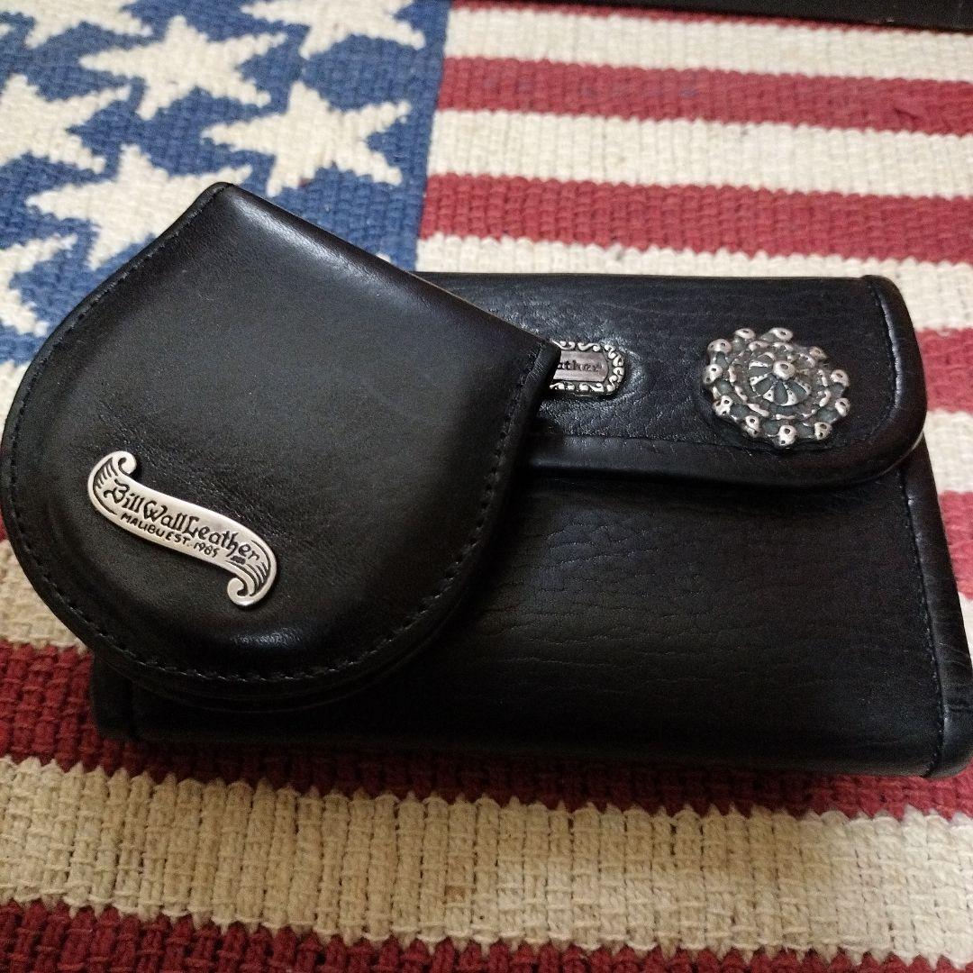 ビルウォールレザー ミドルウォレット レザーケース セット