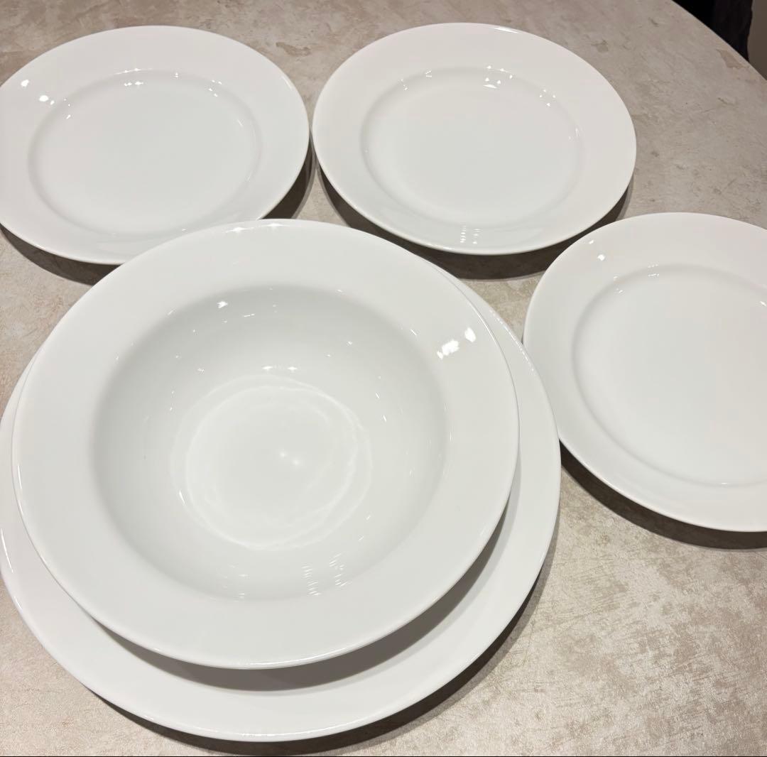 コンランショップ　プレート23cm、31cm、深皿25.5cm の5枚セット