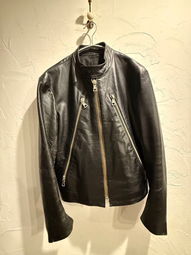 マルタンマルジェラ　ハの字ライダース　ブラック　46