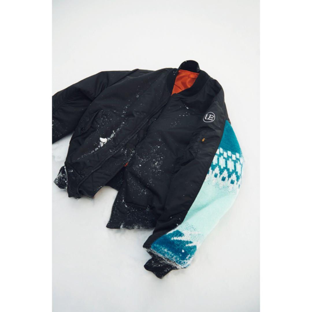 美品 uniform experiment NORDIC MA-1 XL