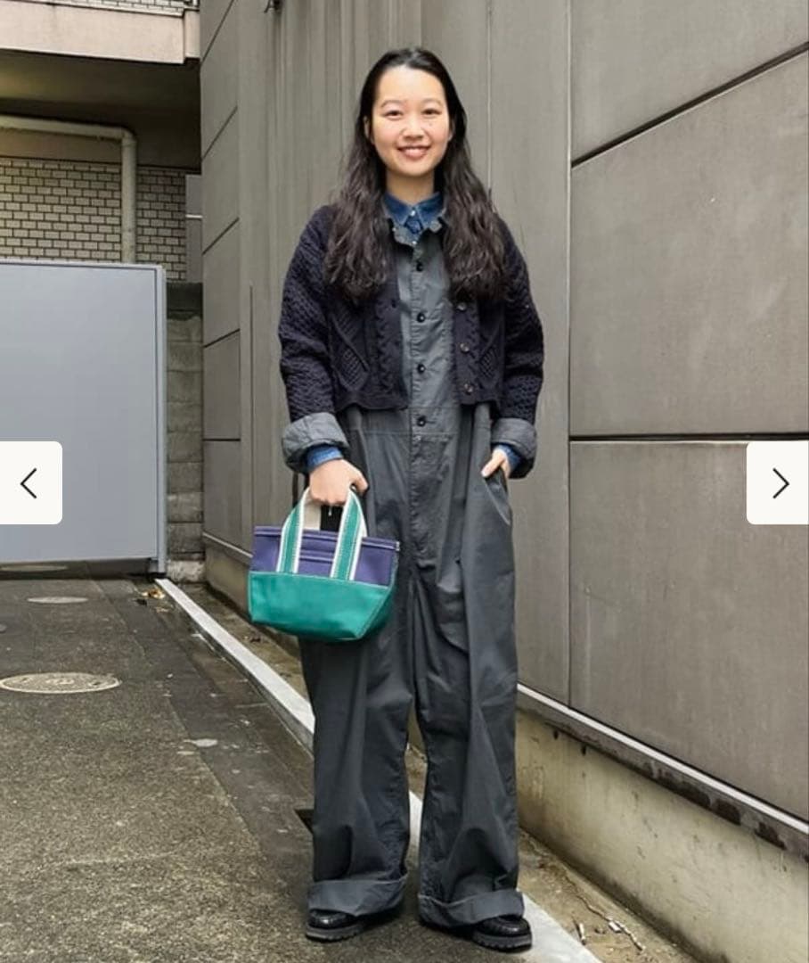 【即完売品】BEAMS BOY ビッグワークオールインワン