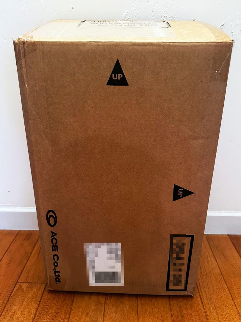 極美品★1回のみ使用 ランバンオンブルー フロントオープン キャリーケース 白