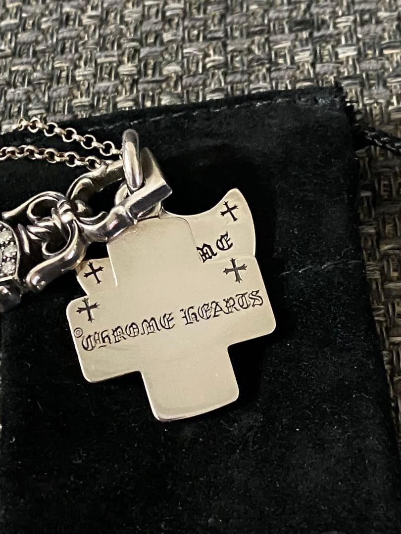 クロムハーツ☆スリートリンケッツ純正パヴェダイヤ 国内正規品未使用　超超レア☆