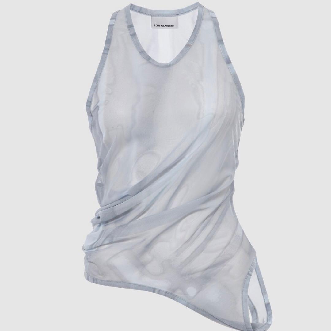 トップス Low classic HOLE POINT PRINT TOP