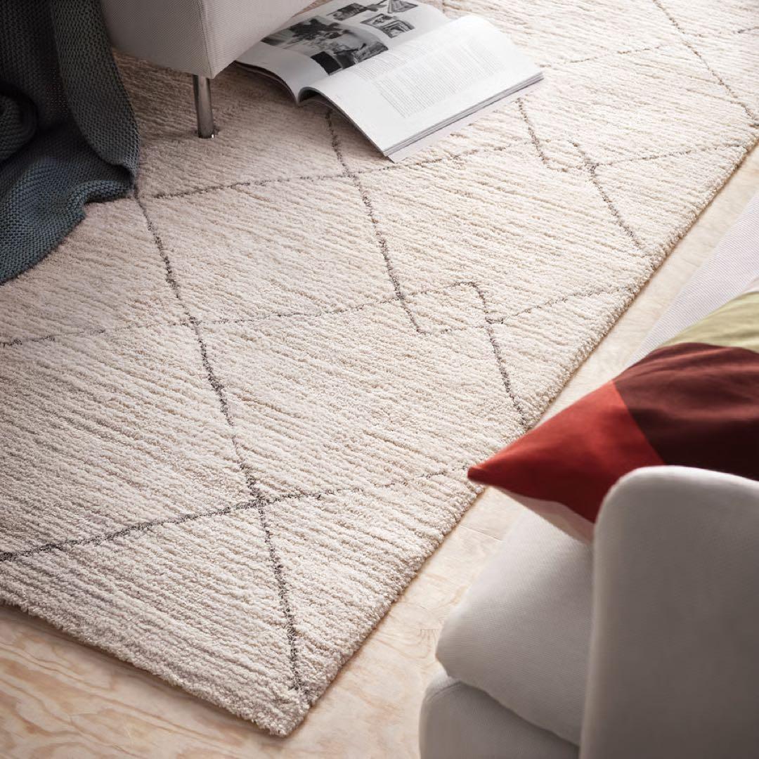 TVERSTED トヴェルステド　IKEA ラグ