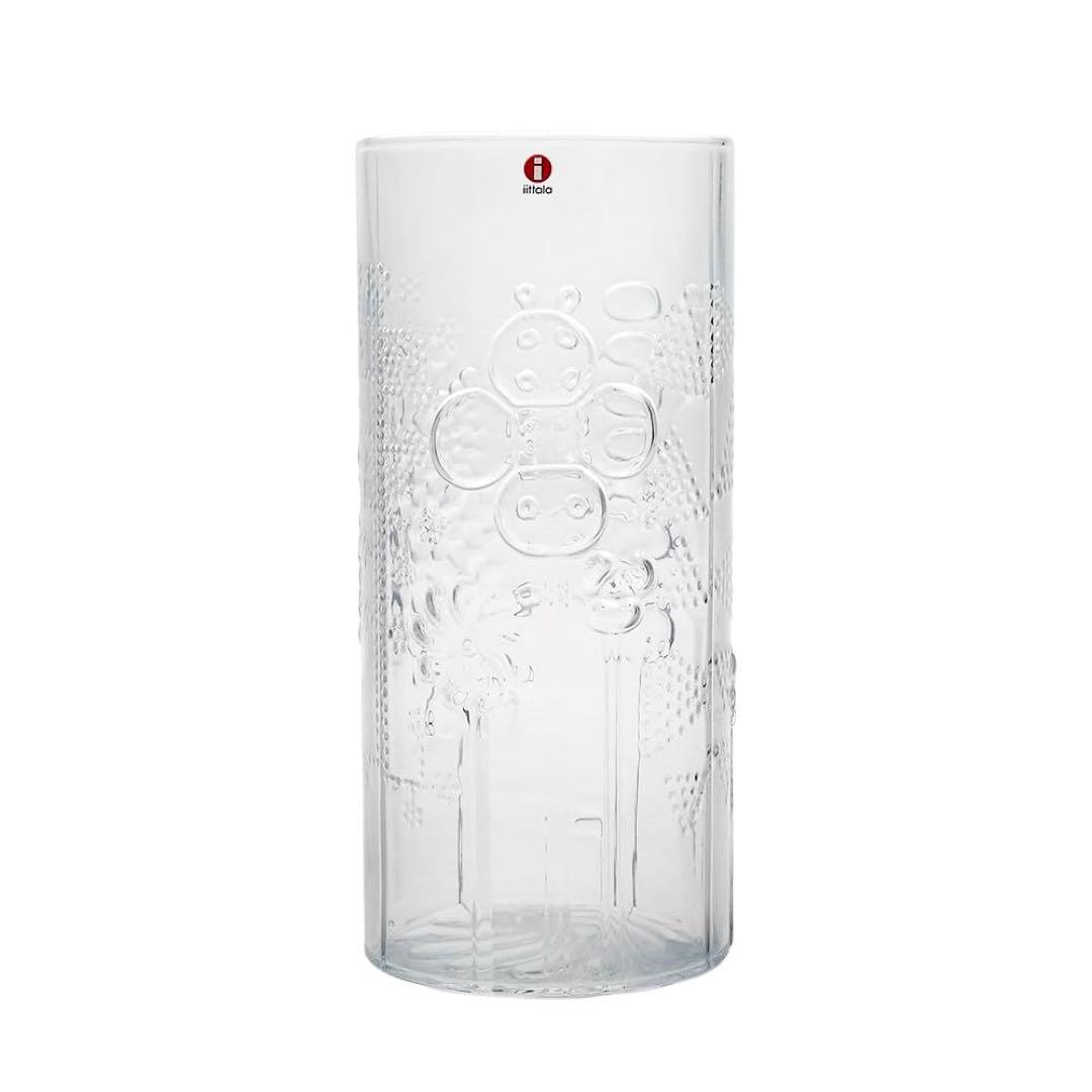 美品 イッタラ フローラ ベース 250mm クリア