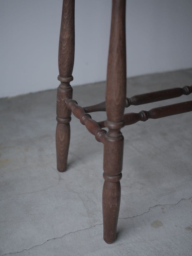 花台　イギリス製　オーク材　展示台　台　古家具　古道具　アンティーク　昭和レトロ