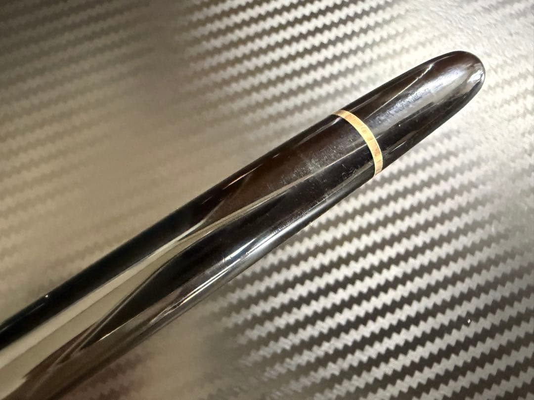 極美品 モンブラン マイスターシュテュック 144 万年筆 中白 M ブラック