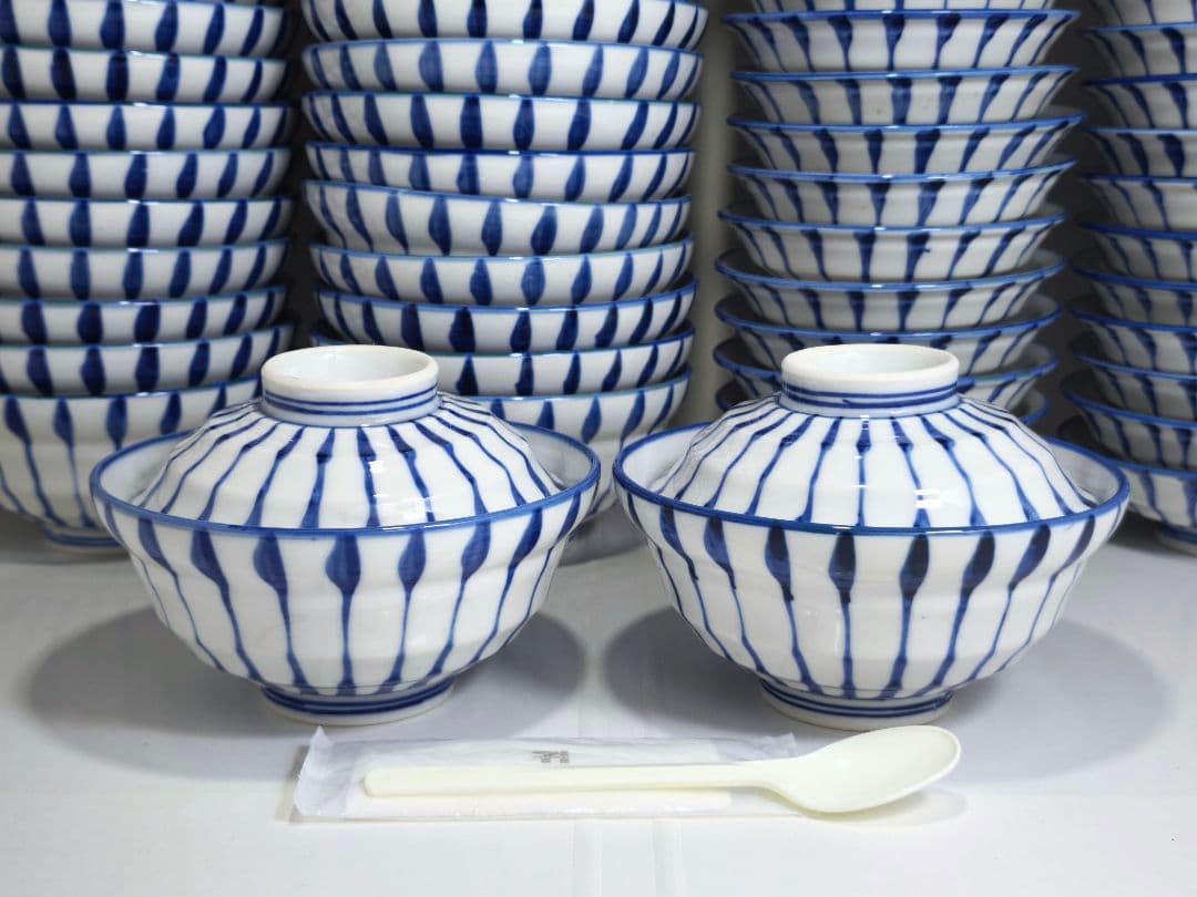 瀬戸焼　蓋つき どんぶり （蓋丼）未使用 30セット