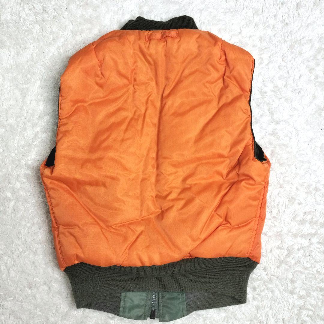 米軍実物 MA-1 ベスト フライトジャケット リバーシブル USAF