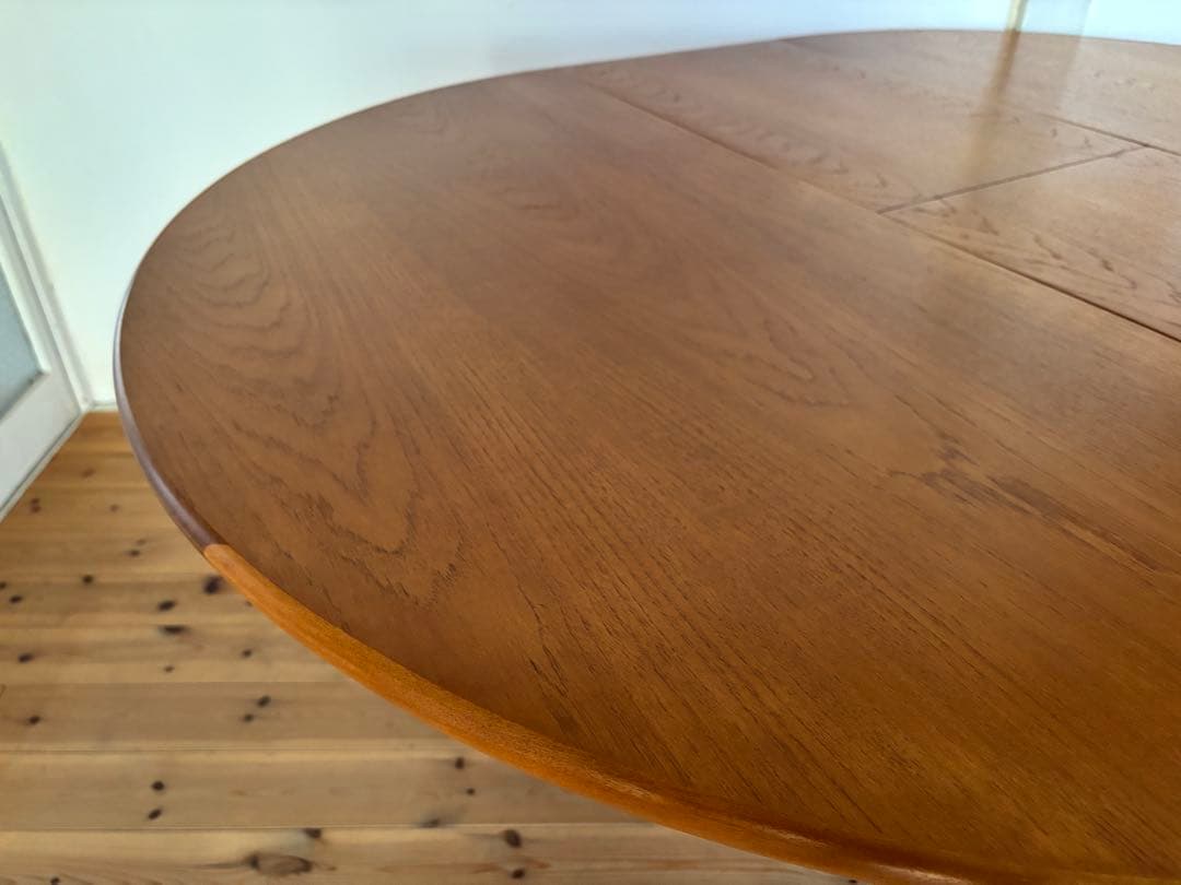 Jentique/ジェンティーク　ラウンドエクステンションテーブル