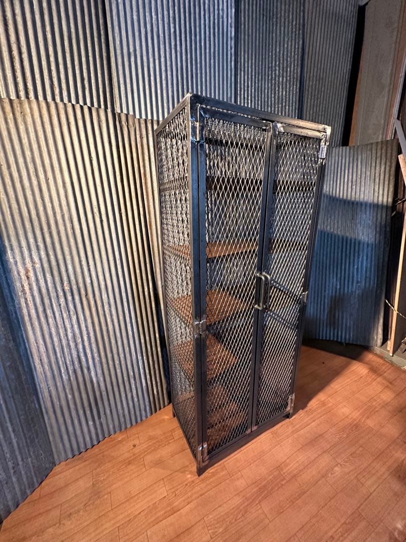 在庫一点のみ　アイアンラック 170㎝　インダストリアル　アイアン家具　シェルフ