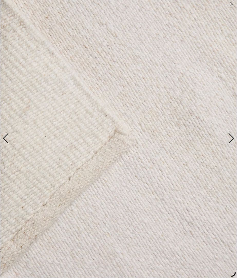 ZARA  ライトトーン ウール ラグ