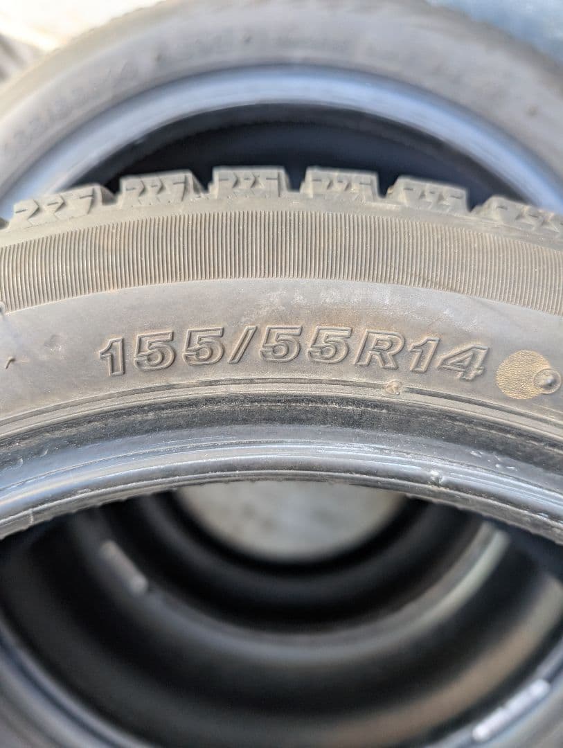 希少サイズ 155/55r14 ブリザックVRX2 2022年