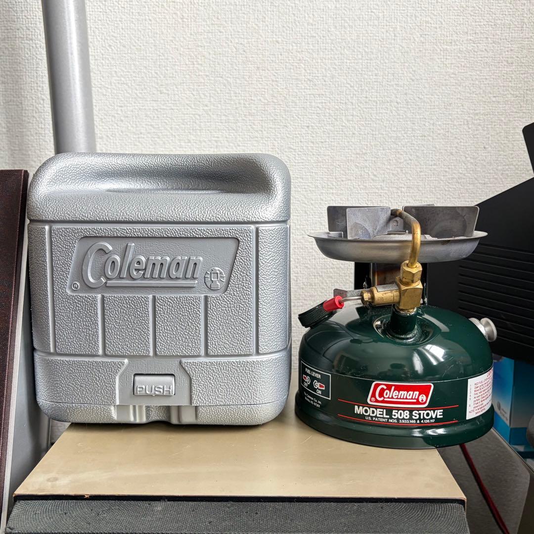 Coleman 508 STOVE シングルバーナー 1988年12月 中古