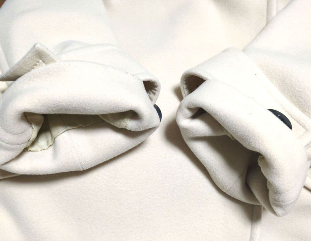 【美品】EPOCAファインダブルモッサ　コート　アイボリー　40サイズ