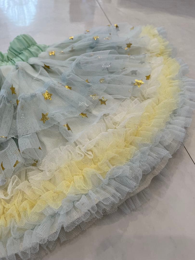 パンパンチュチュ　Ｍサイズ フリルスカート3点セット