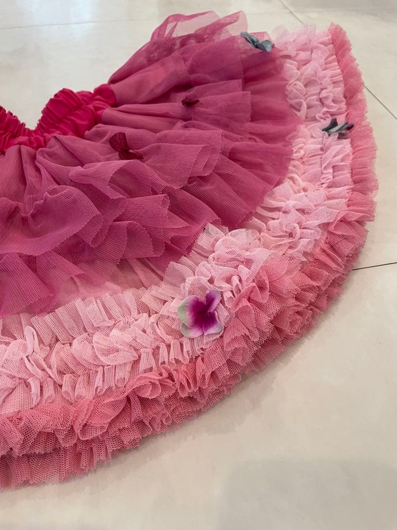 パンパンチュチュ　Ｍサイズ フリルスカート3点セット