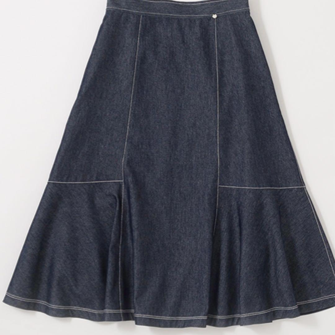 トゥービーシックデニムスカート50