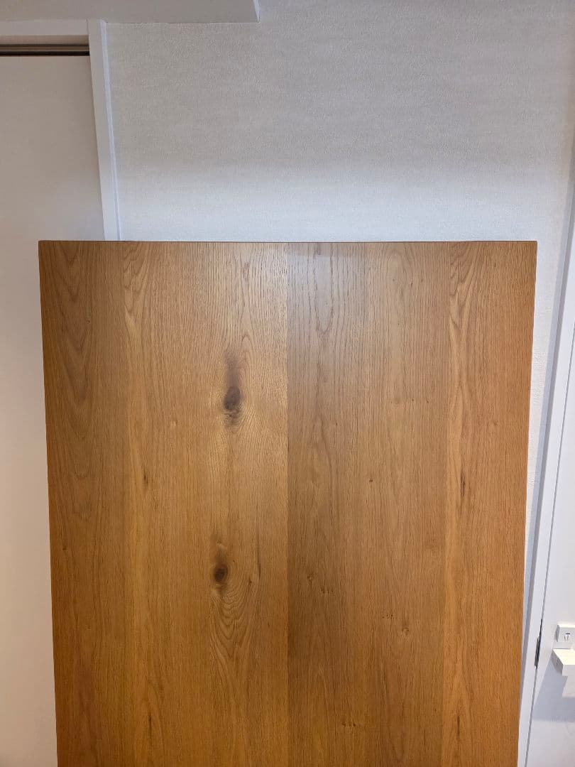 無垢材テーブル　オーク　天板だけ、脚だけのお取り引きも対応可