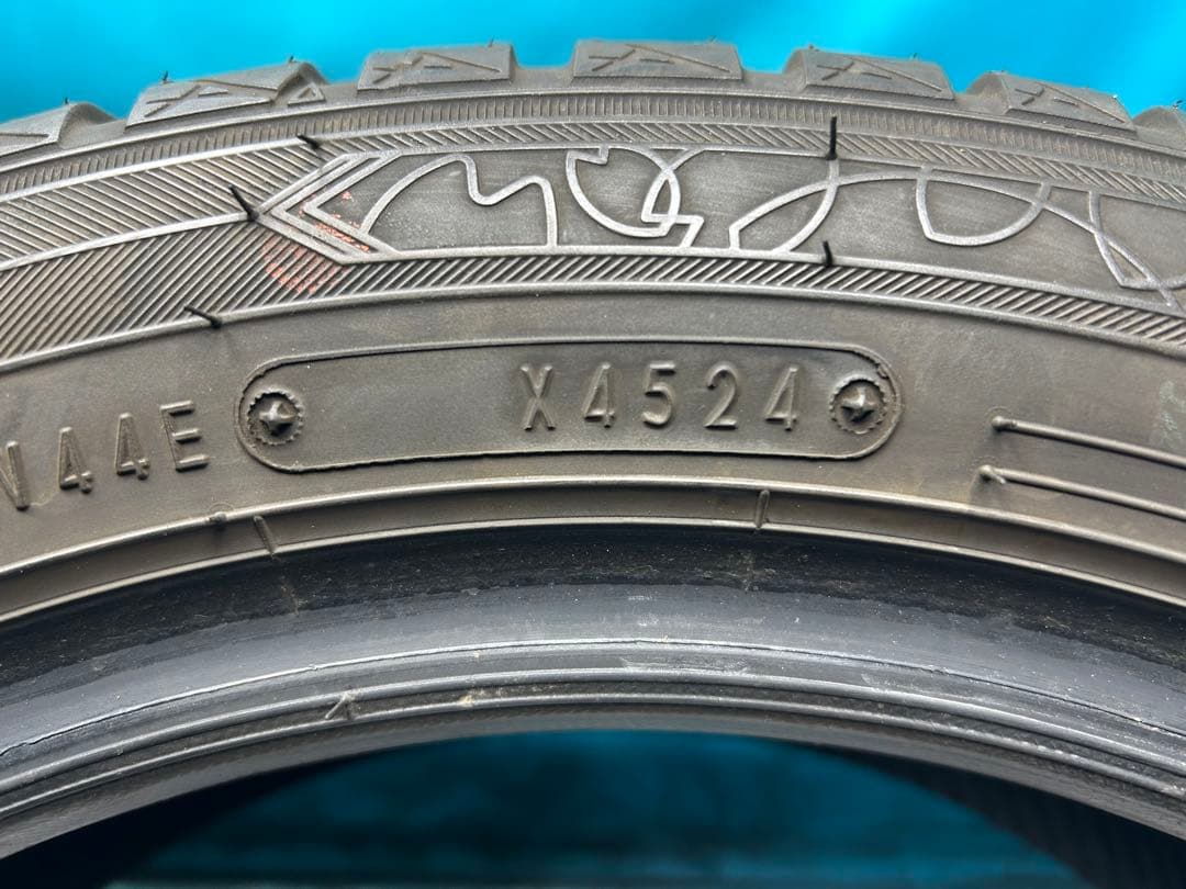 2024年製165/55R14バリ山！中古タイヤ2本セット　オールシーズンタイヤ