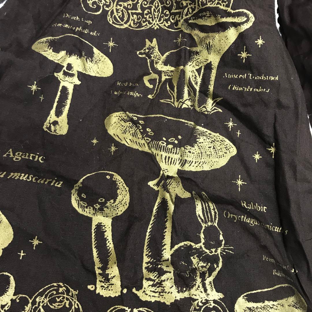 原宿キッズ古着PUTUMAYO ファンタジー　レーストリムボリュームスカート