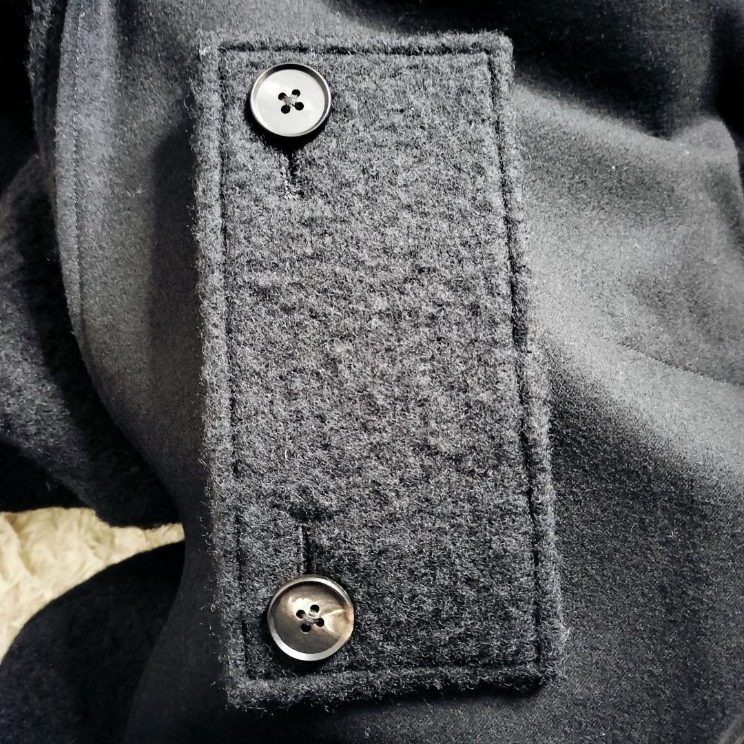 stein OVERSIZED BLANKET COAT チンストラップ ウール