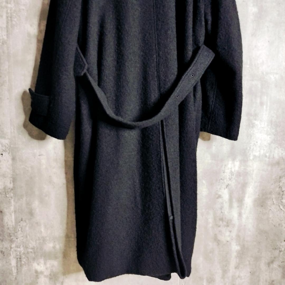 stein OVERSIZED BLANKET COAT チンストラップ ウール